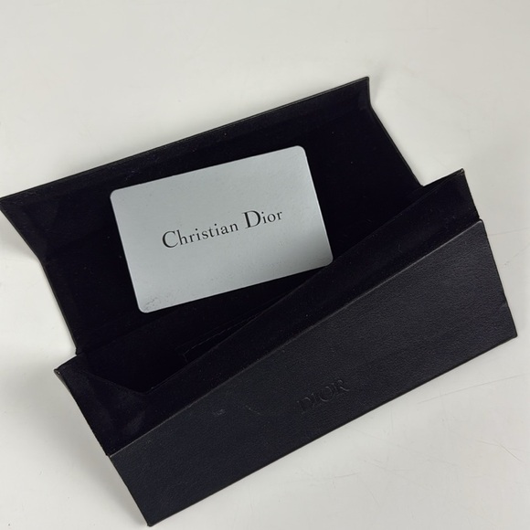 Dior Sleek Black Eyewear Case - Picture 4 of 6